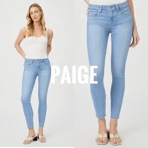 PAIGE denim women’s Verdugo Crop Jeans size 30